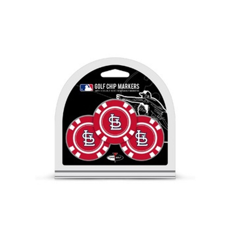 Team Golf St. Louis Cardinals Golf 3 Pack Chip with Marker