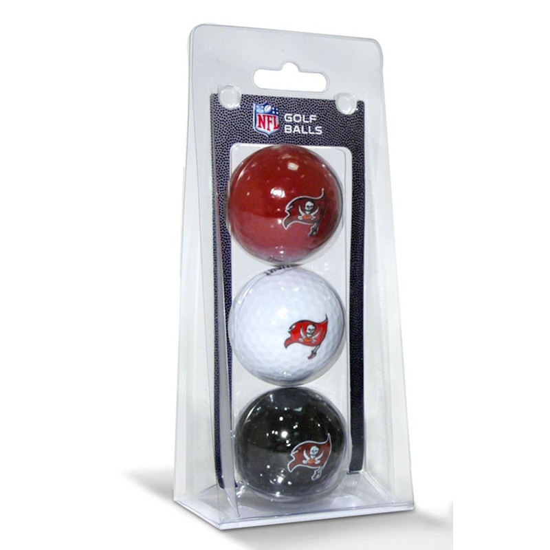 Team Golf Tampa Bay Buccaneers 3 Pack of Golf Balls – Special Order