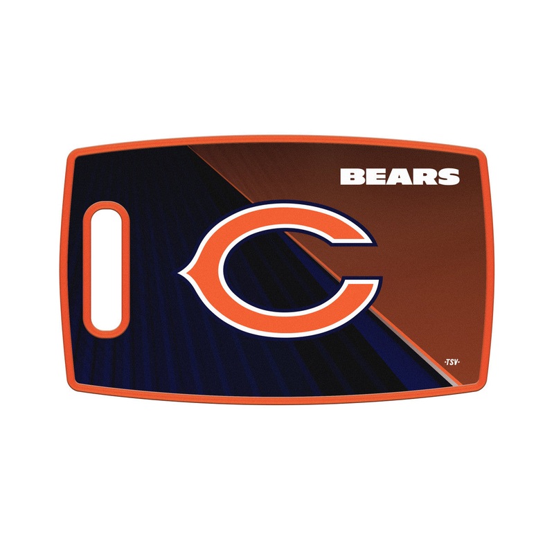 The Sports Vault Chicago Bears Large Cutting Board
