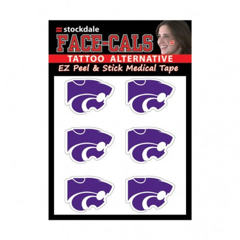 Wincraft Kansas State Wildcats Tattoo Face Cals – Special Order