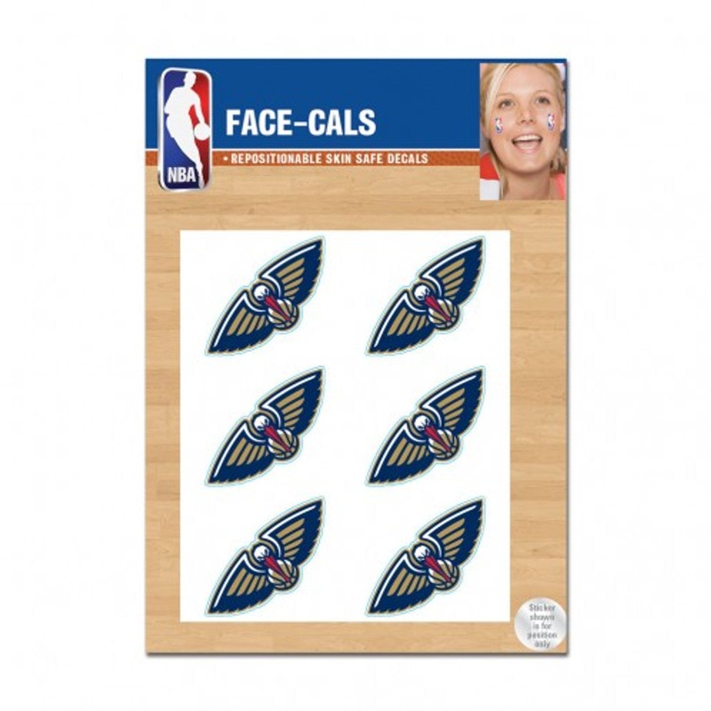 Wincraft New Orleans Pelicans Tattoo Face Cals – Special Order