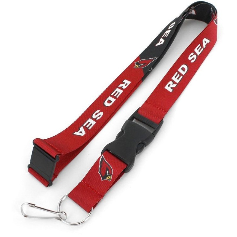 Aminco Arizona Cardinals Slogan Design Breakaway Style Lanyard – Special Order