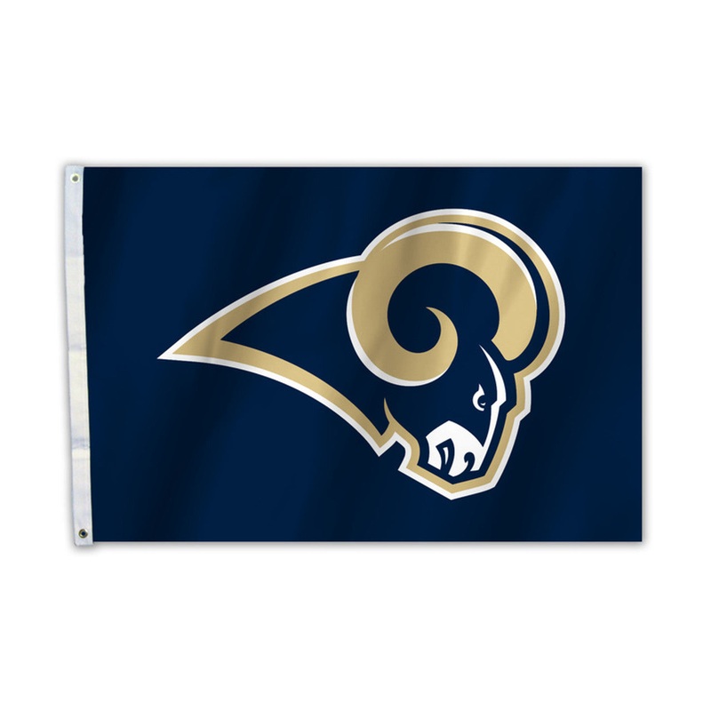 Fremont Die Los Angeles Rams Flag 2×3