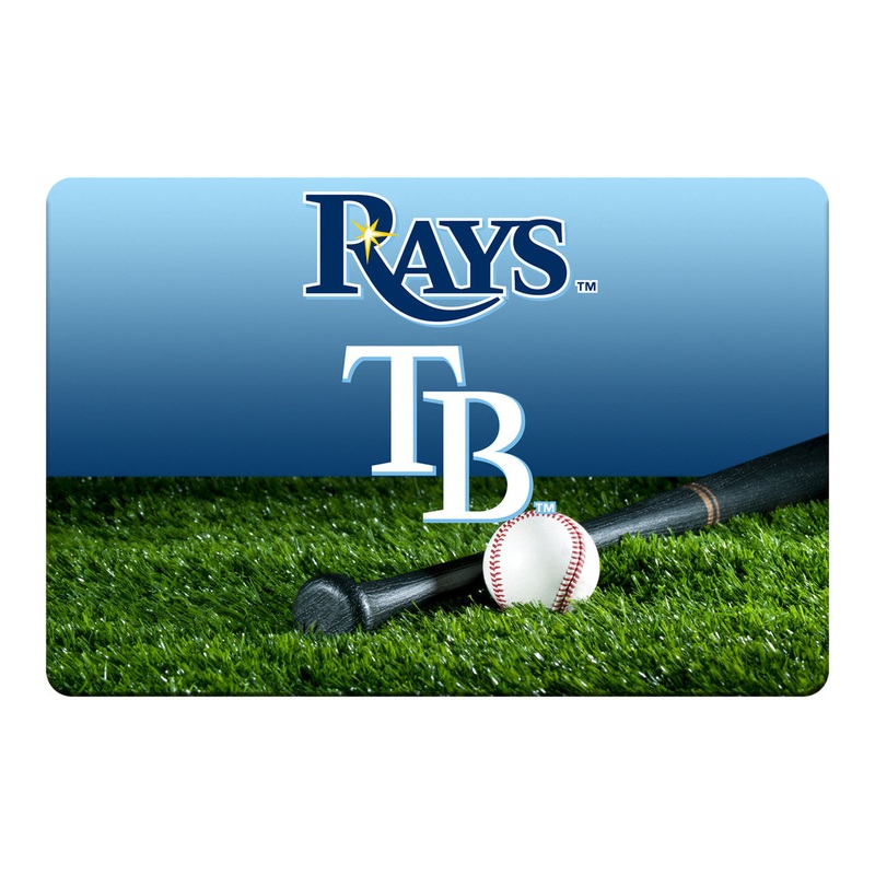 Gamewear Tampa Bay Rays Team Color Baseball Pet Bowl Mat Size Large