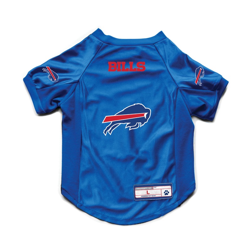Little Earth Buffalo Bills Stretch Pet Jersey Size XL