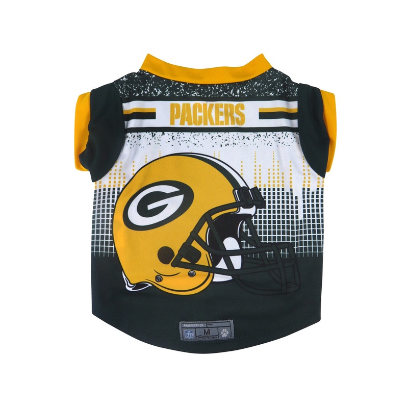 Little Earth Green Bay Packers Pet Performance Tee Shirt Size Large