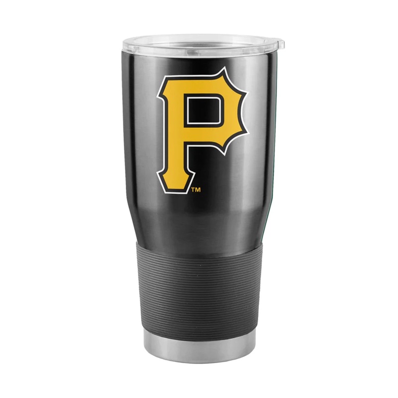 Logo Brands Pittsburgh Pirates 30oz Stainless Steel Travel Tumbler