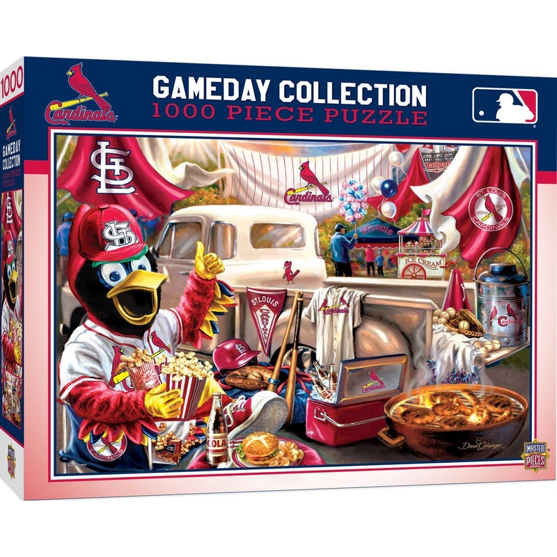 Masterpieces Puzzle Company St. Louis Cardinals Gameday Design 1000 Piece Puzzle