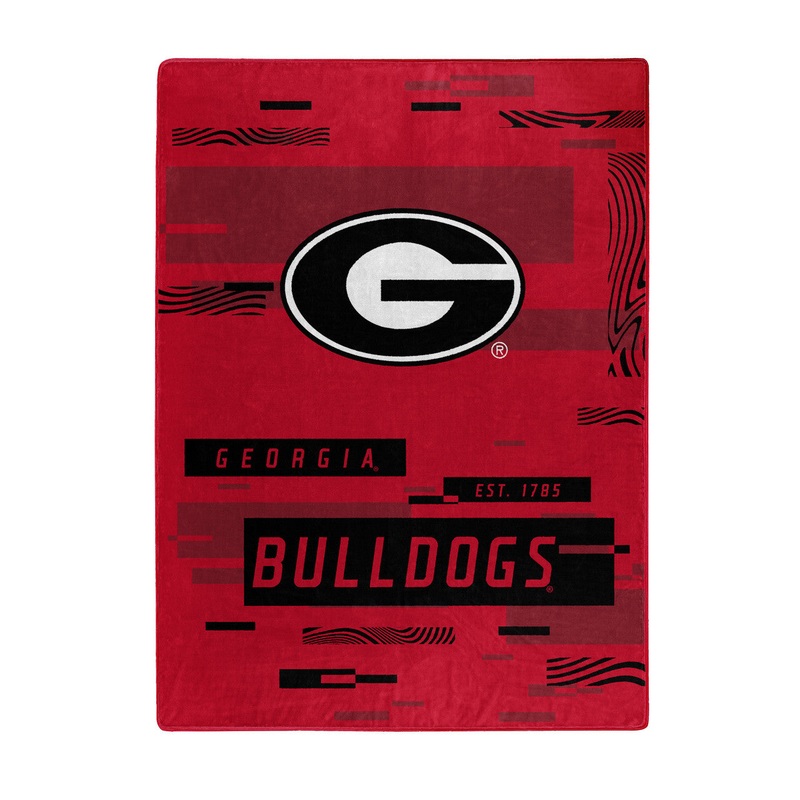 Northwest Company Georgia Bulldogs Raschel Digitize Design Blanket 60×80