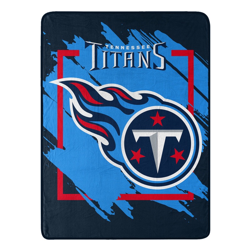 Northwest Company Tennessee Titans Micro Raschel Dimensional Design Blanket 46×60