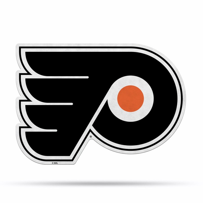 Rico Industries Philadelphia Flyers Pennant Shape Cut Logo Design