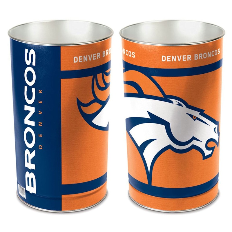 Wincraft Denver Broncos 15 Inch Wastebasket