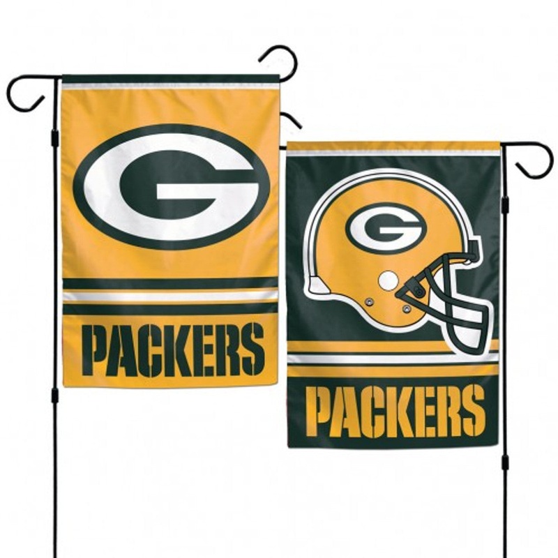 Wincraft Green Bay Packers 2 Sided Garden Style Flag 12×18
