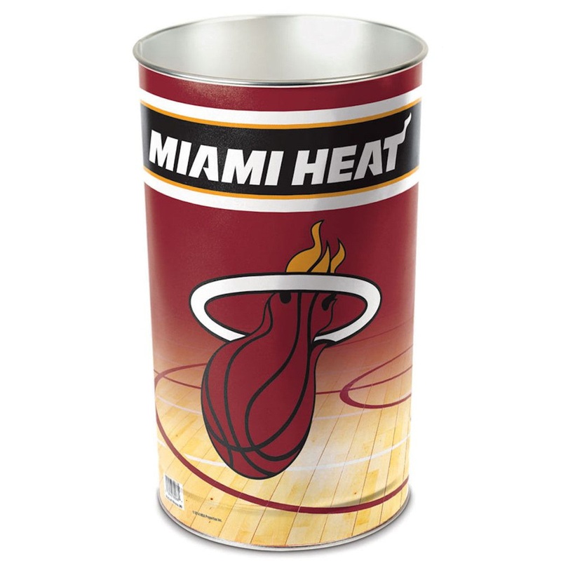 Wincraft Miami Heat 15 Inch Wastebasket