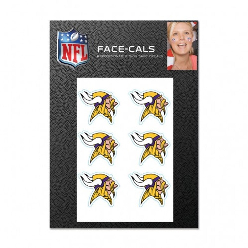 Wincraft Minnesota Vikings Tattoo Face Cals