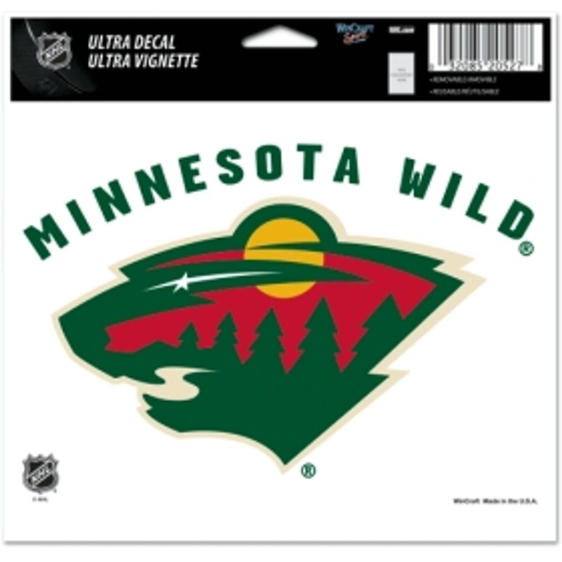 Wincraft Minnesota Wild Color Ultra Decal 5×6