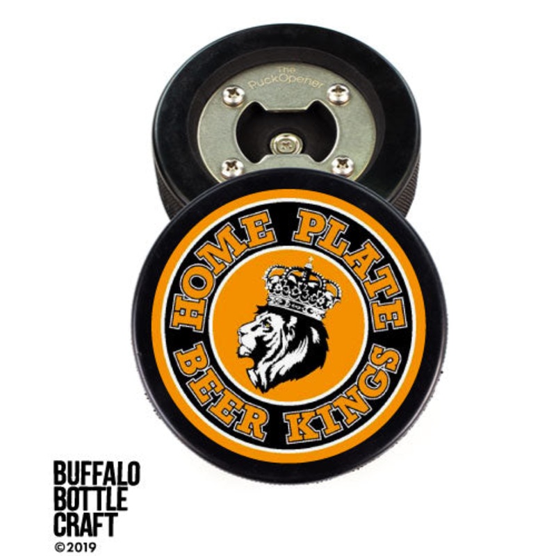 Home Plate Beer Kings // Custom PuckOpener