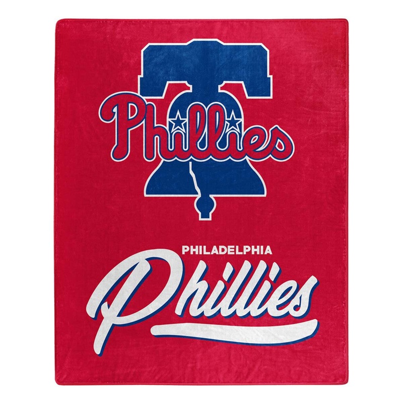 Northwest Company Philadelphia Phillies Raschel Signature Design Blanket 50×60