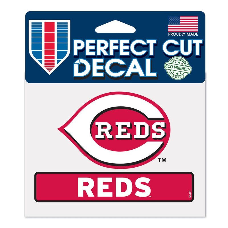 Wincraft Cincinnati Reds Color Perfect Cut Decal 4.5×5.75 – Special Order