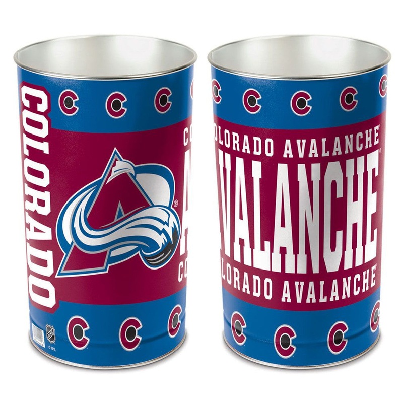 Wincraft Colorado Avalanche 15 Inch Wastebasket – Special Order