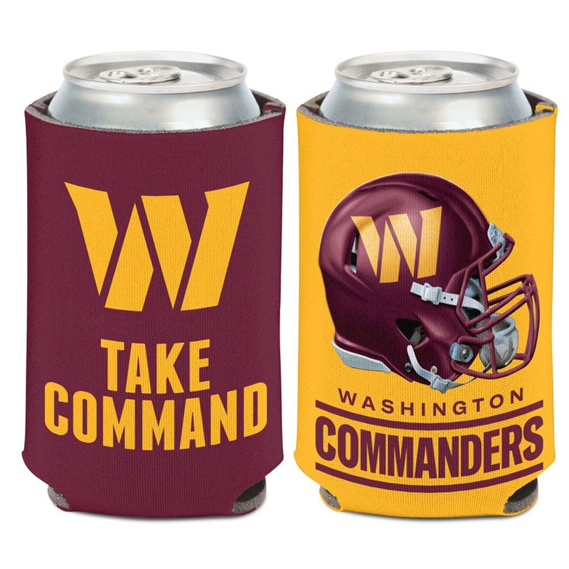 Wincraft Washington Commanders Slogan Design Can Cooler