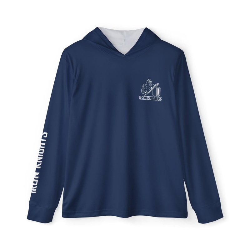 Iron Knights Men’s Sports Warmup Hoodie (Navy)