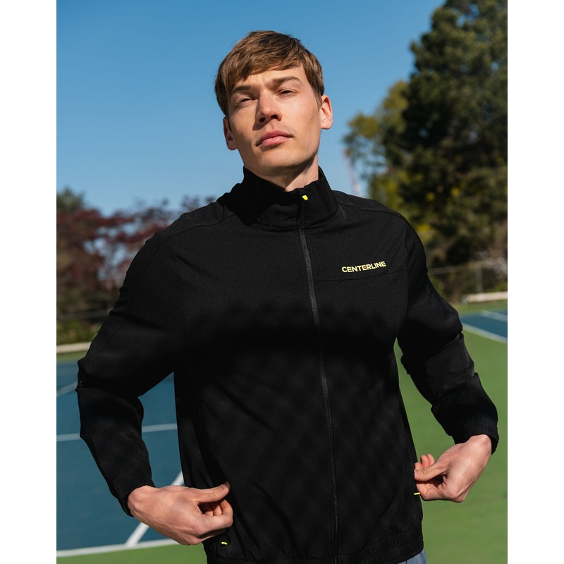 Men’s Courtside Track Jacket Black