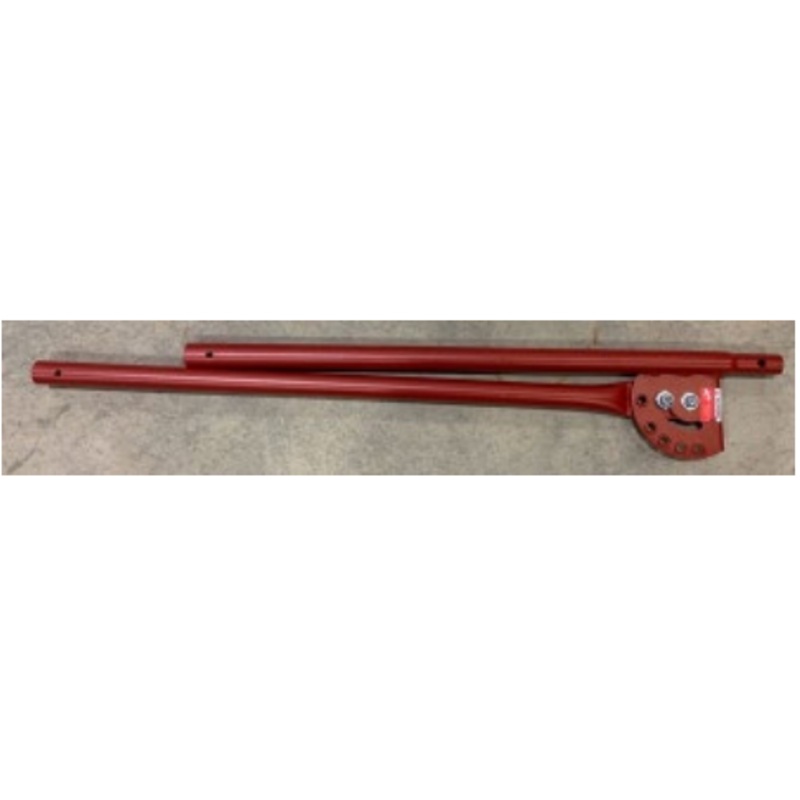 Red Frame Pieces (Set of 2) – Left Center Support and Rear Connecting Tube