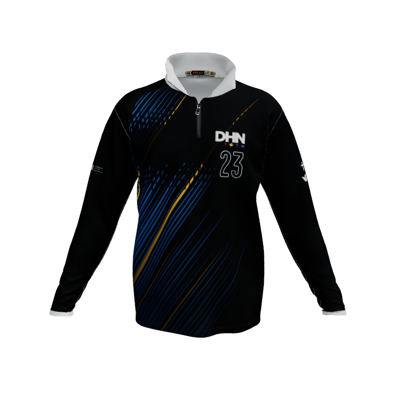 Collared Shirts Flash QTR Zipped LS. (x 6)