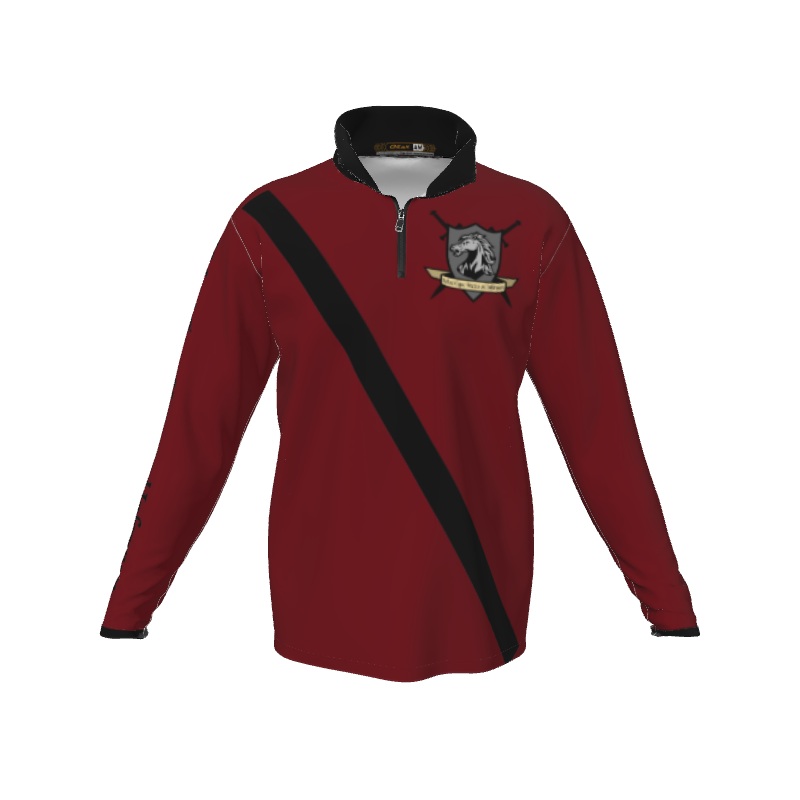 Collared Shirts Core QTR Zipped LS. (x 1)