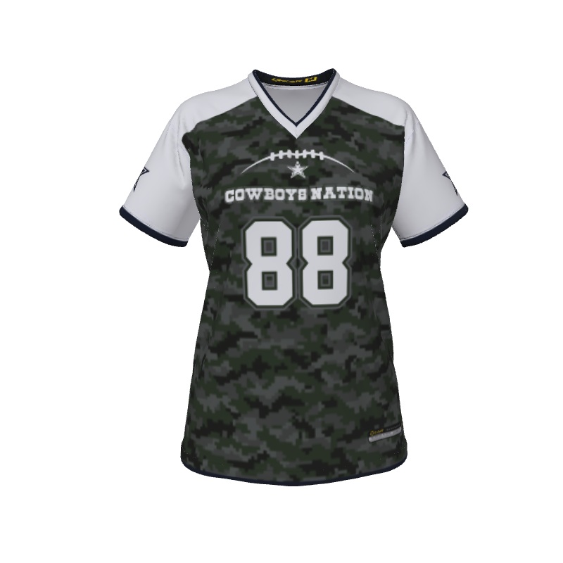Cowboys Nation 88 Cowboys Nation Military Ladies JRY. (Girls Medium)