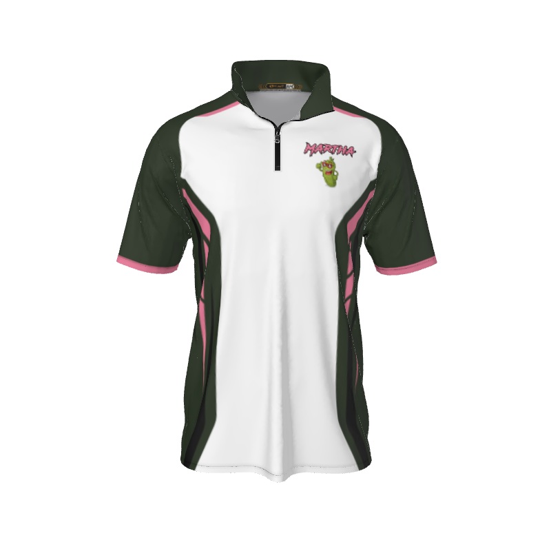 Collared Shirts Borg QTR Zip Short Sleeve. (x 5)