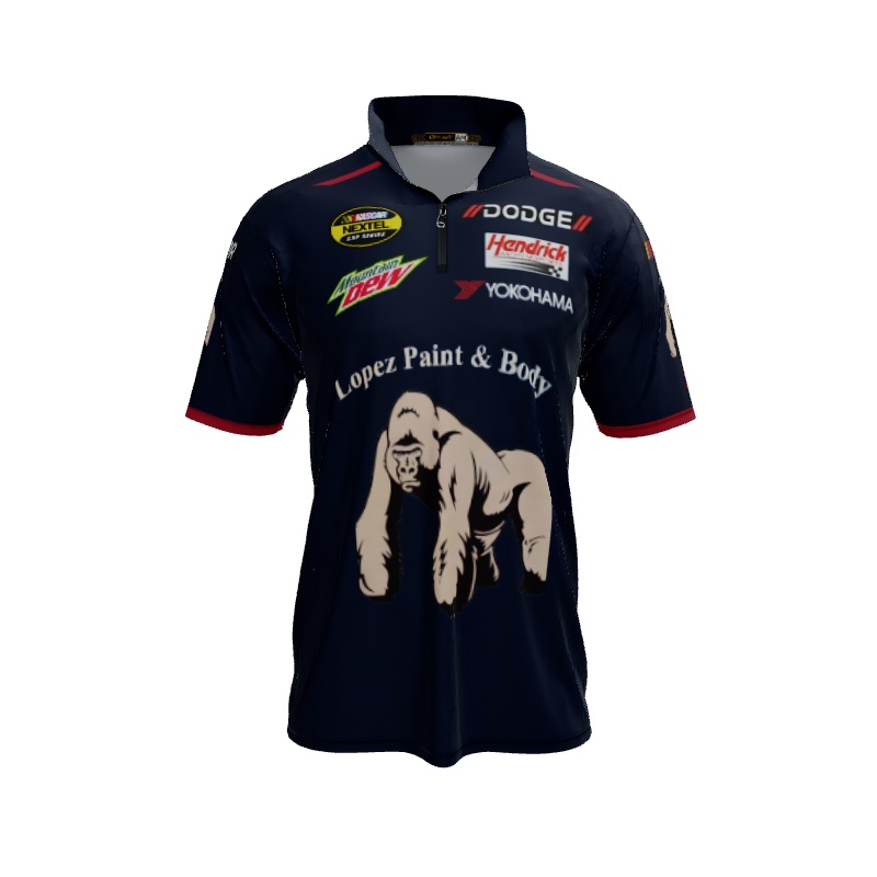 Collared Shirts Lazer QTR Zip Short Sleeve. (x 2)