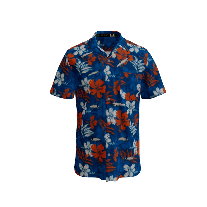 Collared Shirts Aloha Hawaiian Shirt. (x 6)