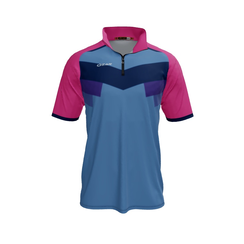 Collared Shirts Vex QTR Zip Short Sleeve. (x 4)