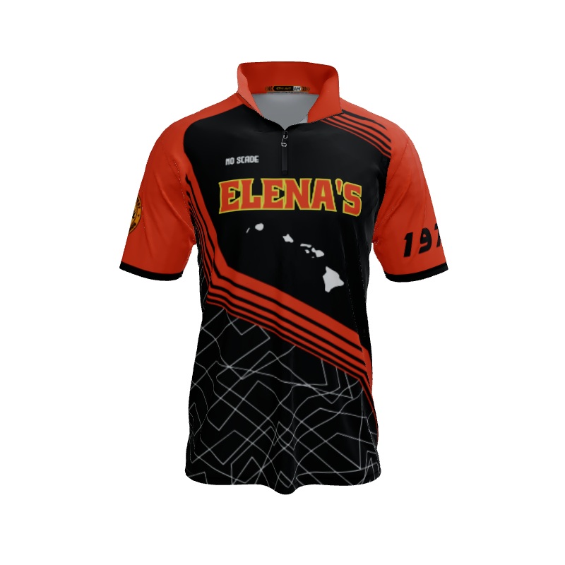 Collared Shirts Lazer QTR Zip Short Sleeve. (x 1)