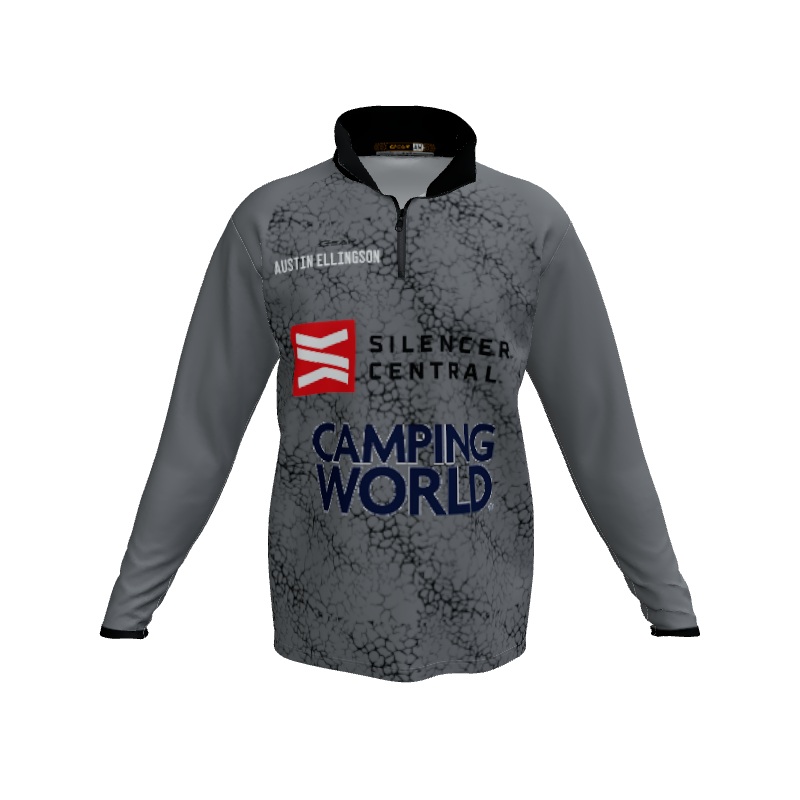 Collared Shirts Core QTR Zipped LS. (x 2)