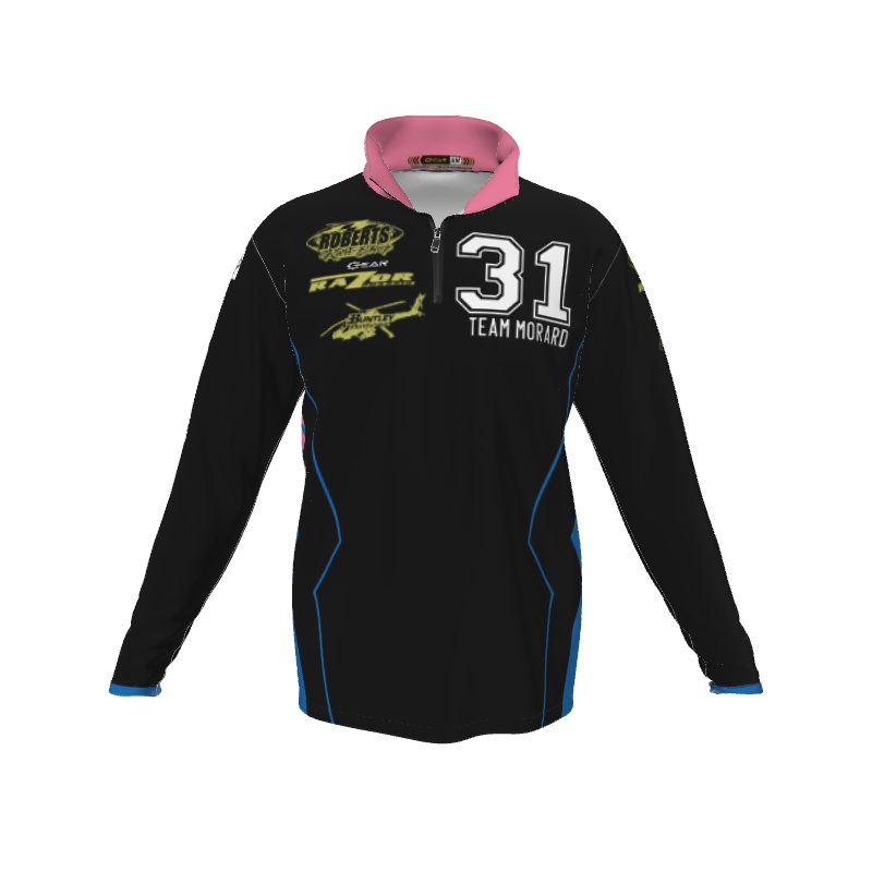 Collared Shirts Gamer QTR Zipped LS. (x 9)