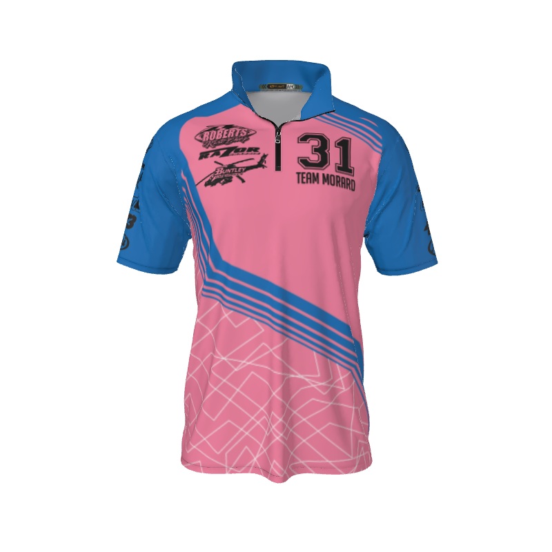Collared Shirts Lazer QTR Zip Short Sleeve. (x 9)