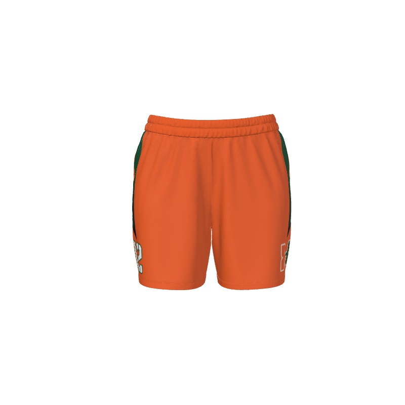 SA HITT Store HITT Shorts – Orange (Optional Item). (Womens X-Large)