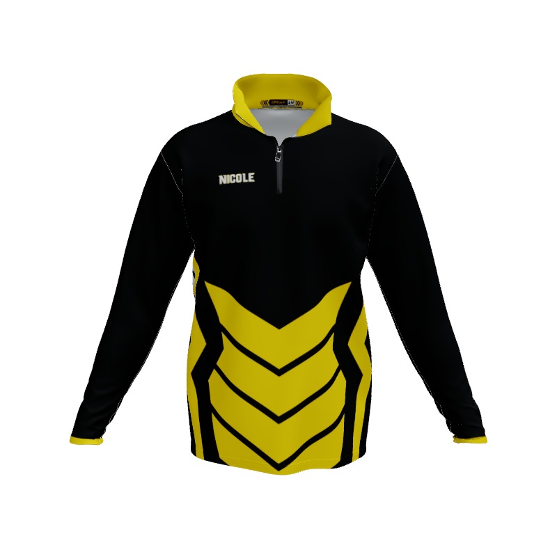 Collared Shirts Gamer QTR Zipped LS. (x 4)