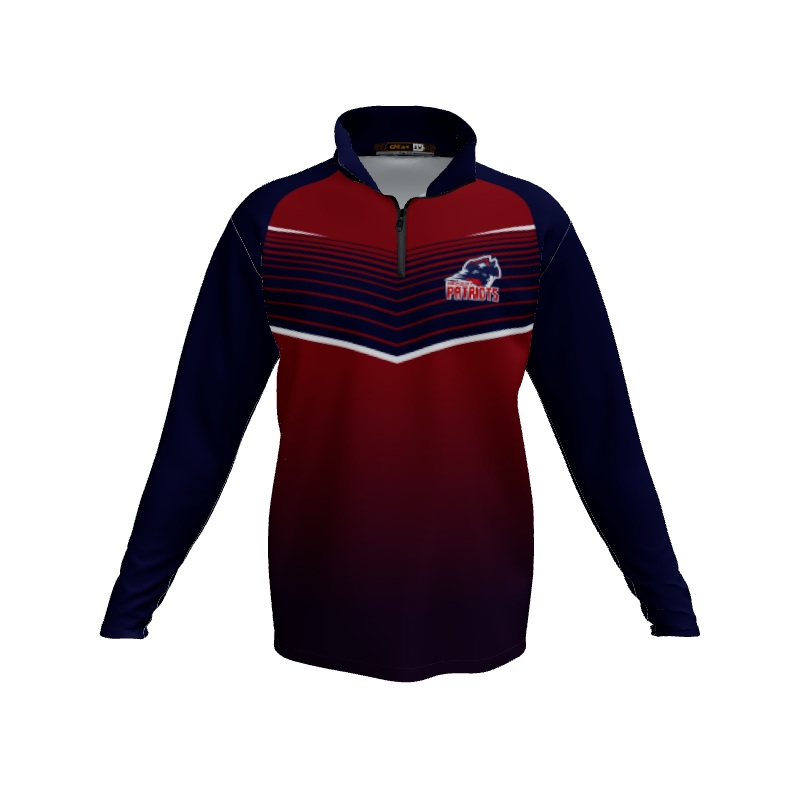 Collared Shirts Vortex QTR Zipped LS. (x 1)
