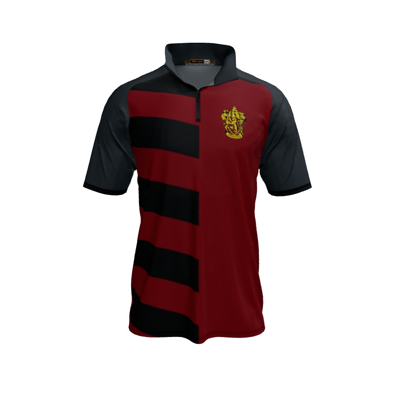 Collared Shirts Dortmund QTR Zip Short Sleeve. (x 1)